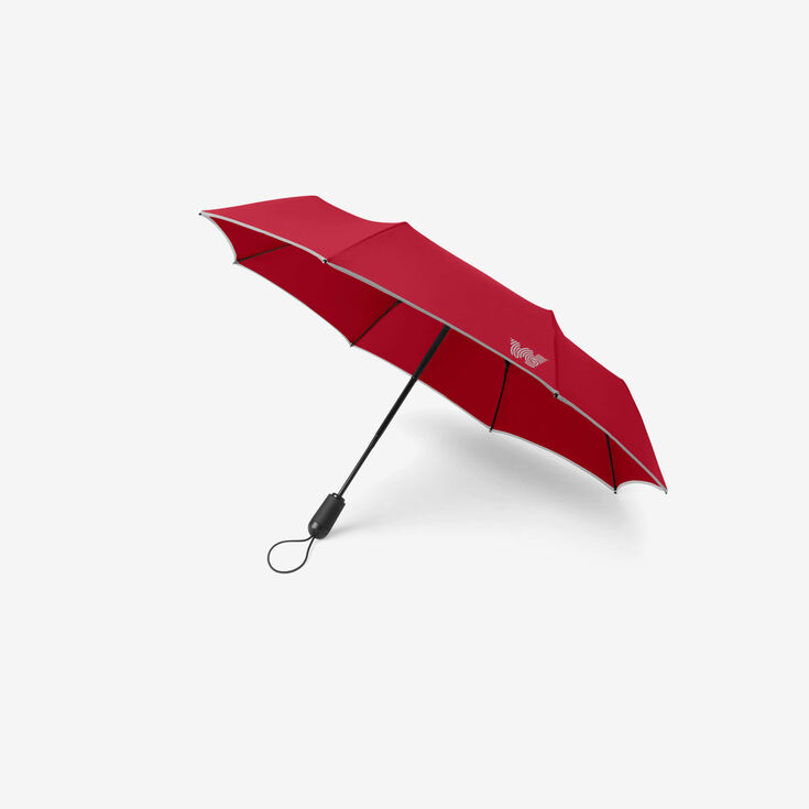 Travel Umbrella, Red, hi-res
