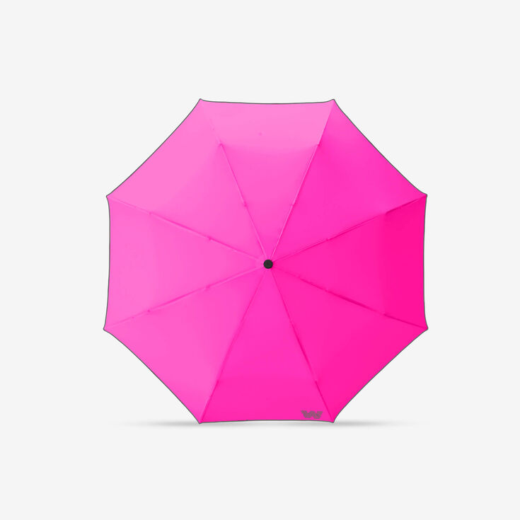 Travel Umbrella, Neon Pink, hi-res