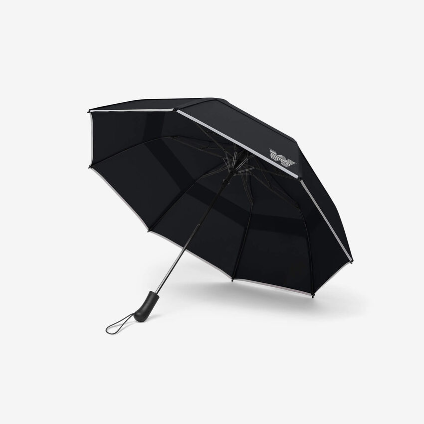 Collapsible Umbrella, Black, hi-res