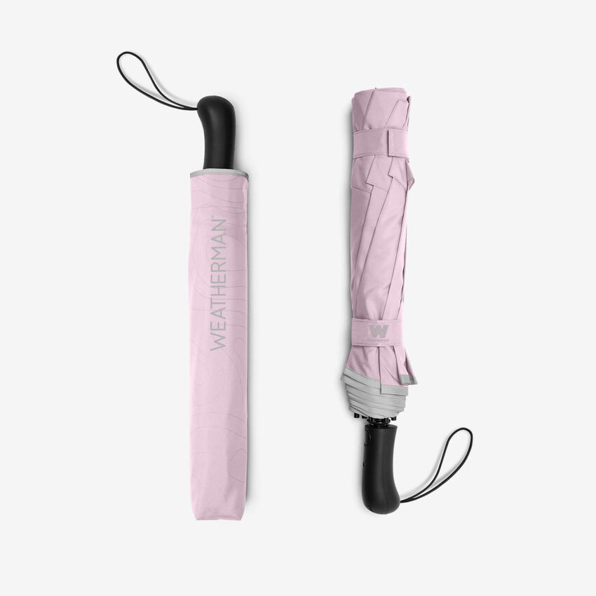 Collapsible Umbrella, Pink, hi-res