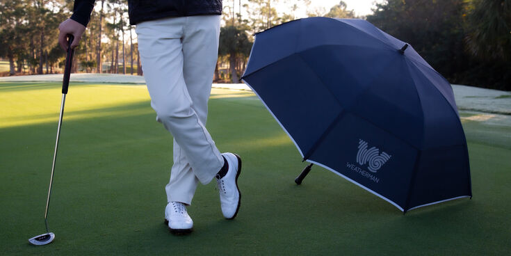 68 Golf Umbrella, Navy, hi-res