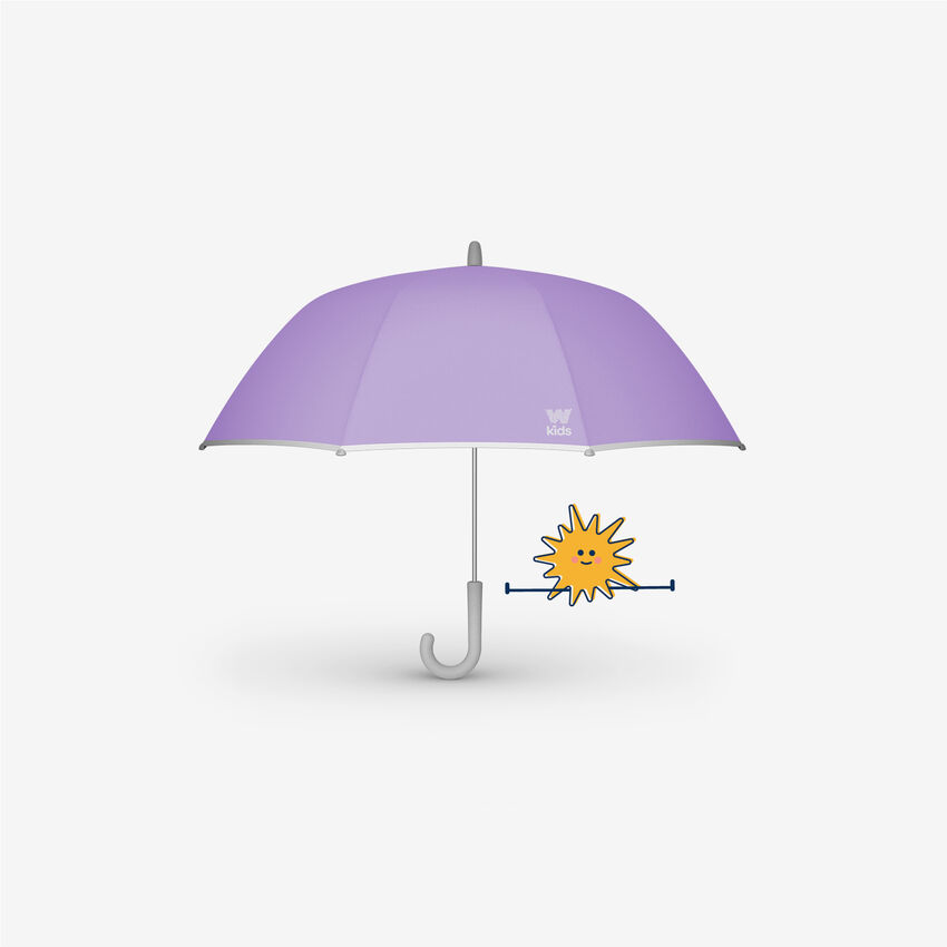 Kids Umbrella, Lilac, hi-res