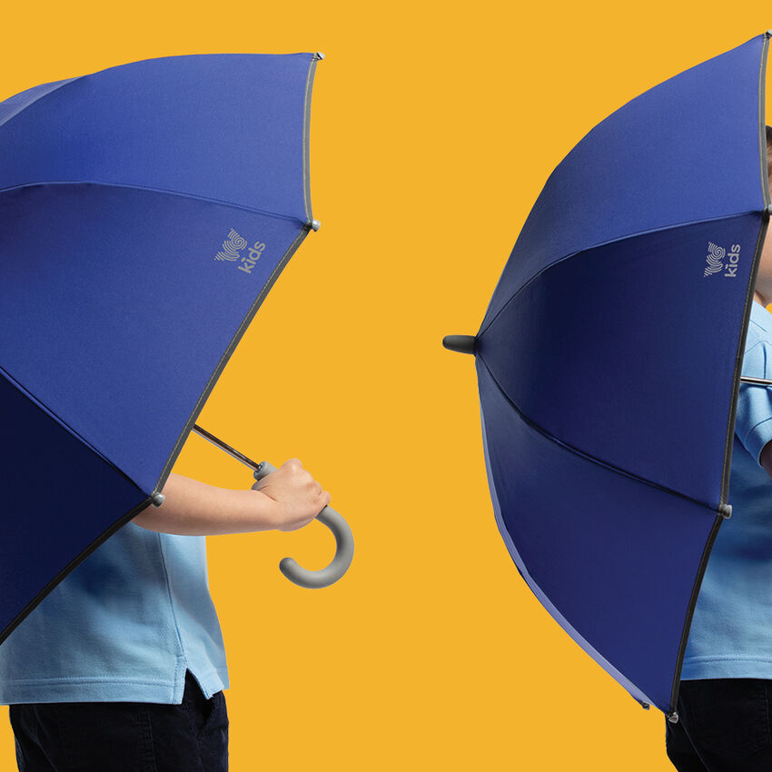Kids Umbrella, Cobalt, hi-res