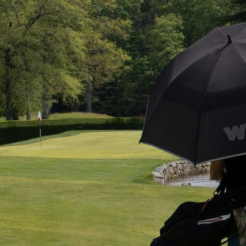Golf Lite Umbrella, Black, hi-res