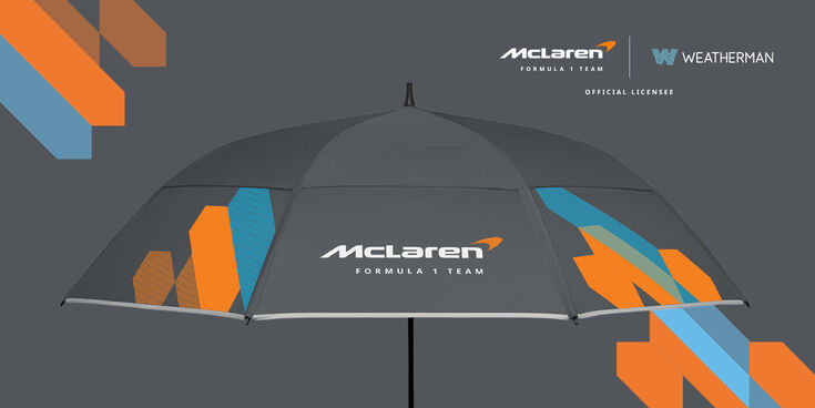 McLaren Golf Umbrella Anthracite, , hi-res
